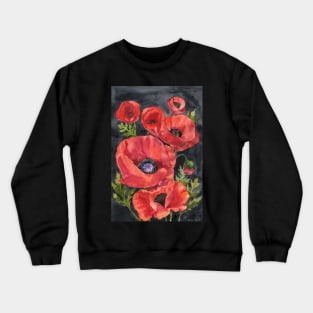 Spring poppies Crewneck Sweatshirt